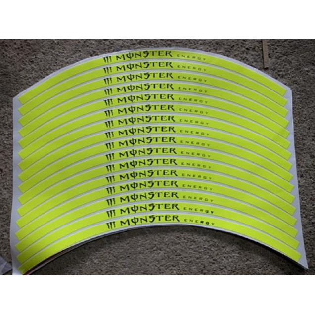 Tem Dán Vành Monter ( Không Phản Quang )