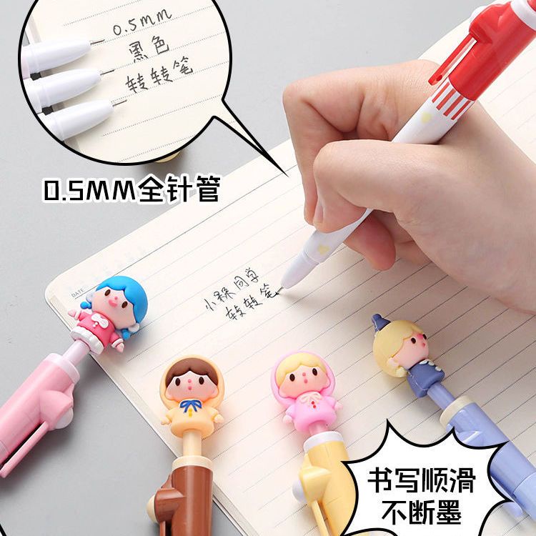 Bút Bi Mực Đen Ngòi 0.5Mm Thiết Kế Dễ Thương Cho Học Sinh