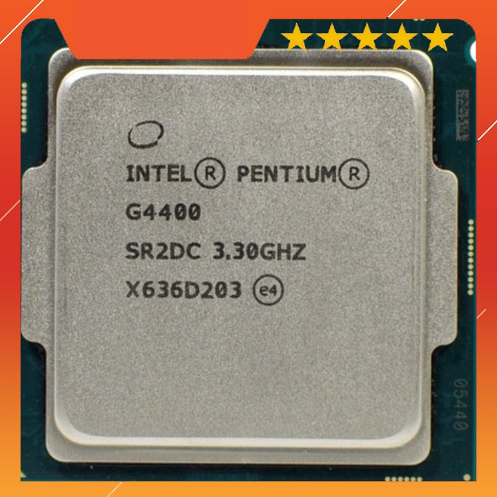 XẢ KHO - BÁN VỐN XẢ KHO -  Bộ Vi Xử Lý CPU Intel Pentium G4400 Tray - BH 36 Tháng BTC01 KJGHFUROT9578