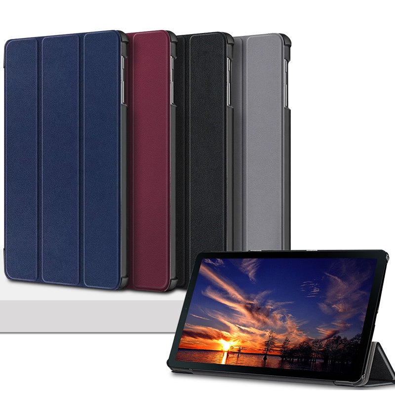 Ốp Máy Tính Bảng Kèm Giá Đỡ Cho Samsung Galaxy Tab A 10.1 SM-T510/T515/ Tab A 10.5 T590/T595/ Tab S5E 10.5 T720/T725