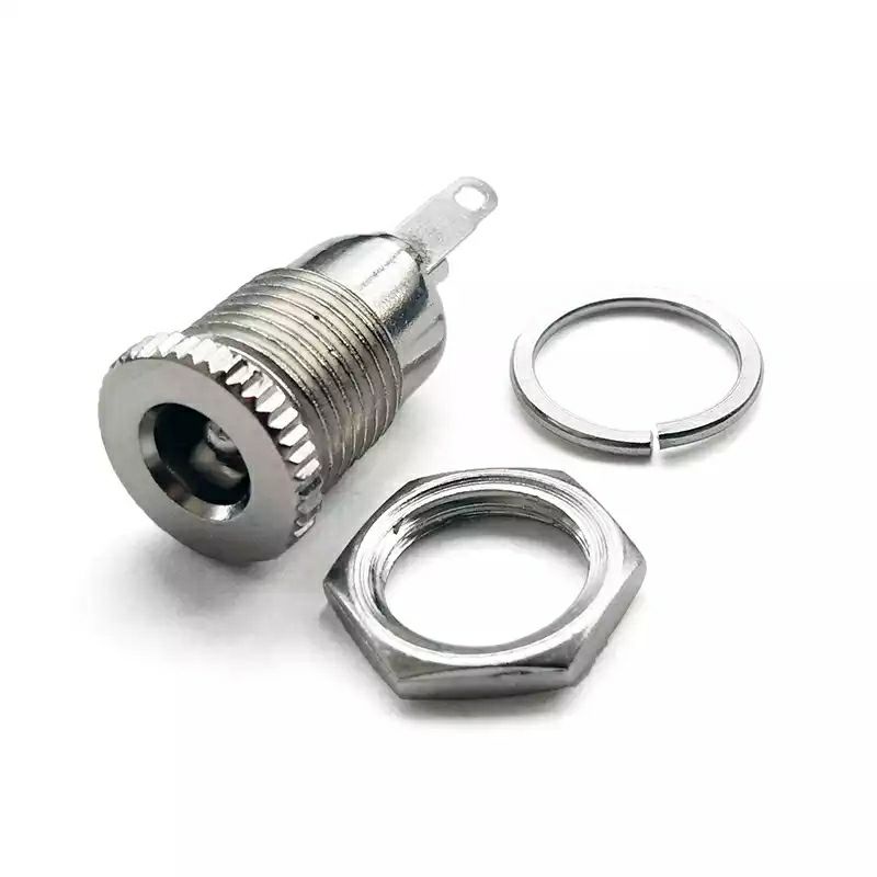 jack nguồn DC 5.5mm kim loại đúc