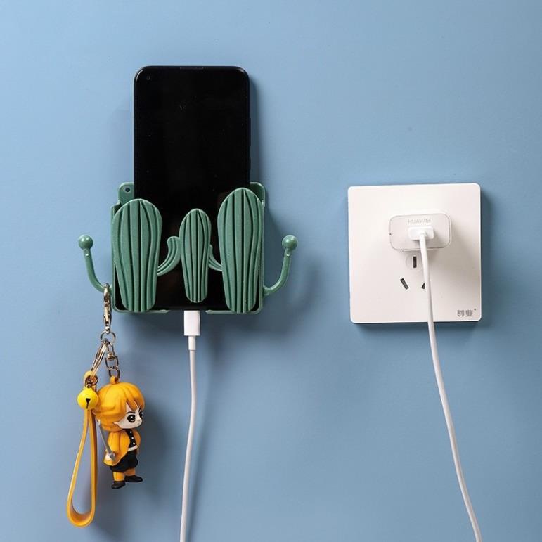 [FREESHIP] Kệ Dán Tường Để Remote, Để Đồ Đa Năng Hình Xương Rồng
