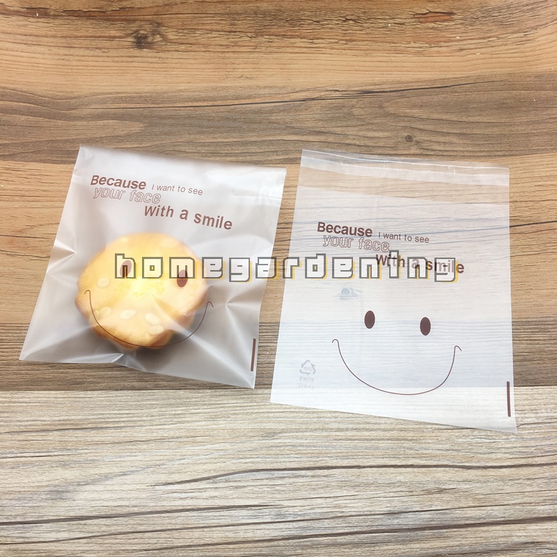 Set 100 Túi Bóng Kính Trong Suốt Đựng Bánh Kẹo