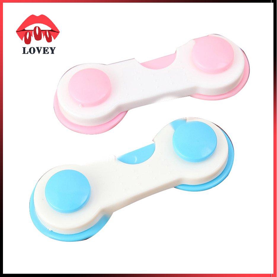 Khóa cài tủ lạnh/ ngăn kéo/ tủ đồ bảo vệ bé an toàn tiện lợi
