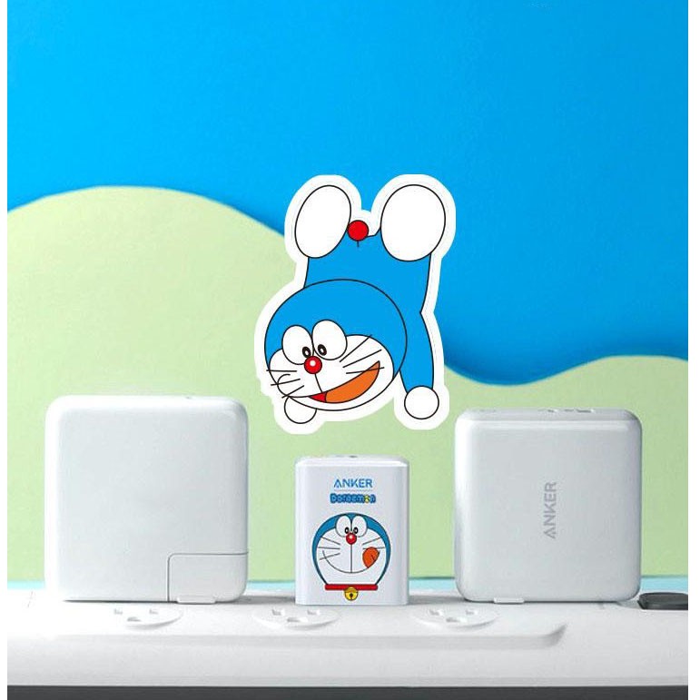 Bộ Sạc Anker Doraemon 65W cho Laptop - Phiên Bản Doraemon Sạc A2718 + Cáp A8856