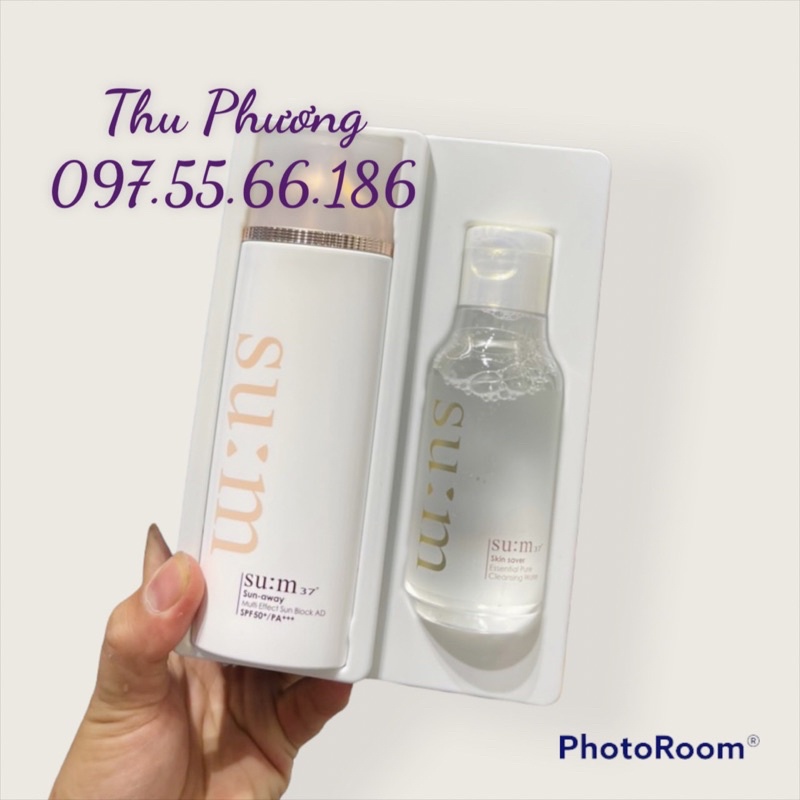 SET KEM CHỐNG NẮNG SUM MULTI 50ML - 100ML