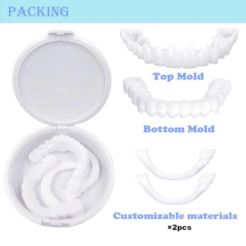 Vỏ bọc răng giả SKJK bằng silicon chỉnh hình tạm thời tiện lợi