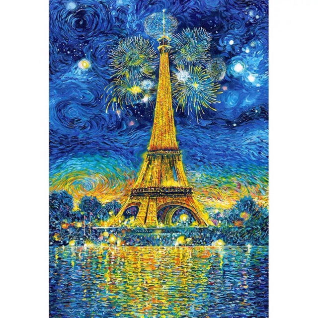 Tranh ghép hình Castorland 1500 mảnh "Paris Celebration"