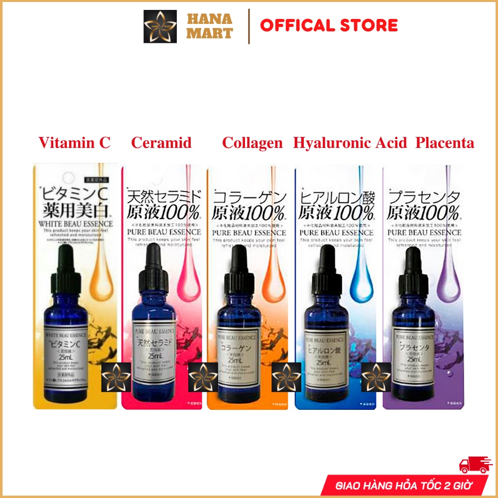 Serum nhau thai Pure Beau ESSENCE PLACENTA nội địa Nhật Bản