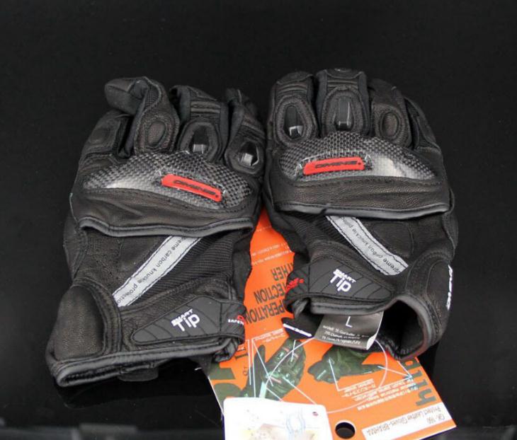 Ready Stock! Komine 160 Gloves Gk160 Motor Bike Motor Cycle Rider Bicycle Anti-drop Anti-skid Gloves Gloves Moto Speed Rider