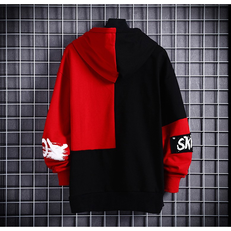 [Mã SR101512 giảm 25% đơn 50K] Áo hoodie unisex form rộng phong cách Hàn Quốc cho giới trẻ chất liệu vải nỉ chống nắng | BigBuy360 - bigbuy360.vn