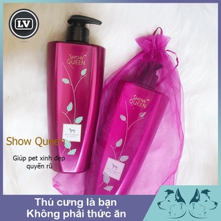 Sữa tắm cho chó cao cấp Show Queen hồng 500ml Phụ kiện Long Vũ