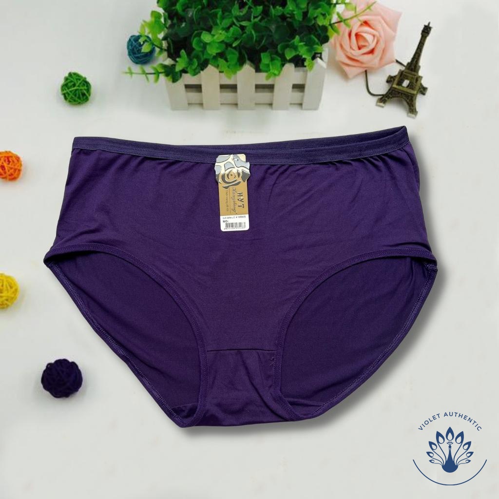 Quần lót nữ cạp cao bigsize 3XL 4XL cho người béo mập bà bầu bà già trung niên từ 60kg đến 90kg 3081