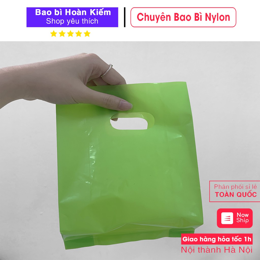 [IN TÚI CHUYÊN NGHIỆP] 1KG Túi HD PE đựng đồ shop chuyên nghiệp đủ size đủ màu, Túi Hột Xoài Cao Cấp