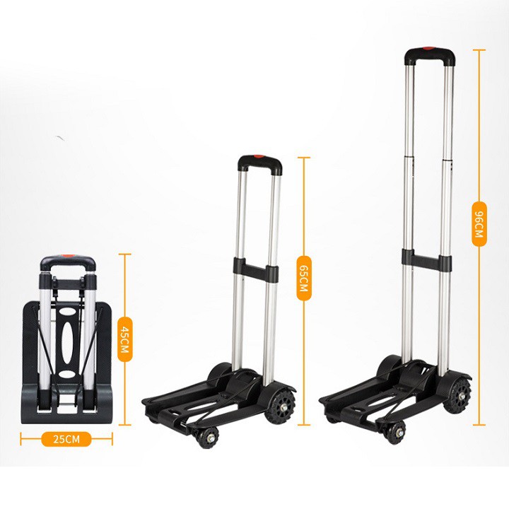 Xe đẩy hàng 715B 4 bánh xếp gọn