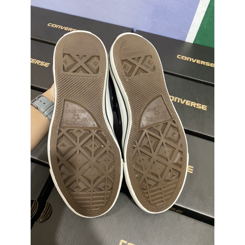 GIÀY CONVERSE CỔ THẤP ĐEN SIZE 37-38/23-24cm (Real 100%/2Hand)