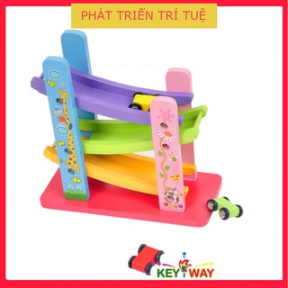 Đồ chơi băng trượt ô tô zizac gỗ cho bé