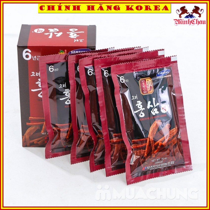 Nước Hồng Sâm 6 Năm Pocheon Chính Hãng Hàn Quốc, minhchau