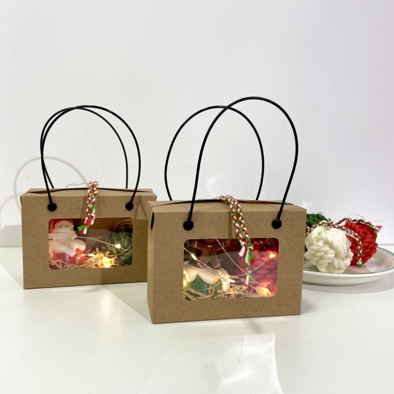 Gift box 2 sản phẩm nến thơm giáng sinh