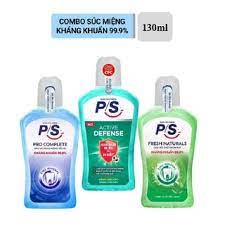 Nước súc miệng P/S Active Defense Chuyên gia kháng khuẩn 130ml