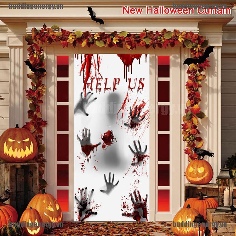 Miếng Sticker Dán Tường Thiết Kế Phong Cách Halloween Độc Đáo Kích Thước 30x60inch Tiện Dụng