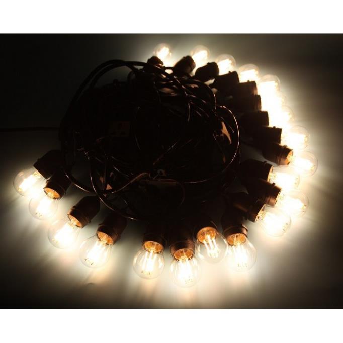 Dây đèn bóng led edison G45 5 mét 10 bóng 4w đèn trang trí