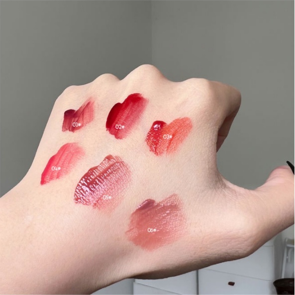 Son Môi HELLO STYLE Dạng Gel Dưỡng Ẩm Hiệu Ứng Gương Cho Học Sinh Nội Địa Trung