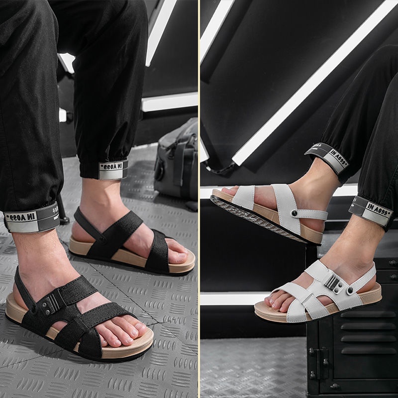 Dép Sandal Đế Bằng Chống Trượt Thời Trang Cho Nam