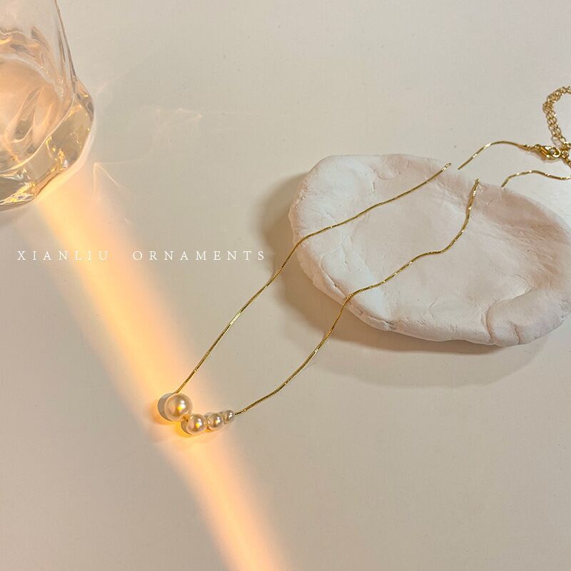 Vòng cổ Chuỗi Hạt Ngọc Trai Phong Cách Mới 2022