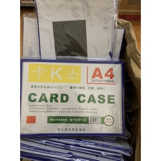 Bìa nam châm Card case A4 có nam châm combo 5 bìa