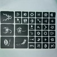 Khuôn vẽ henna mẫu mới