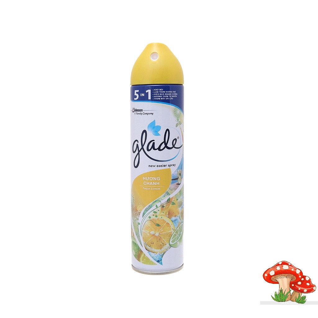 Xịt phòng Glade 280ml (Chính hãng - Nhiều mùi hương)