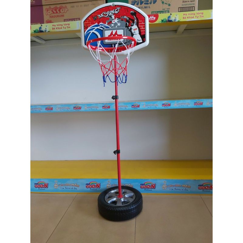 Bộ đồ chơi bóng rổ cho bé (quà tặng sữa Morinaga)