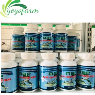 Phân bón MAP kích rễ, kích kie cực mạnh cho lan lọ 100gram