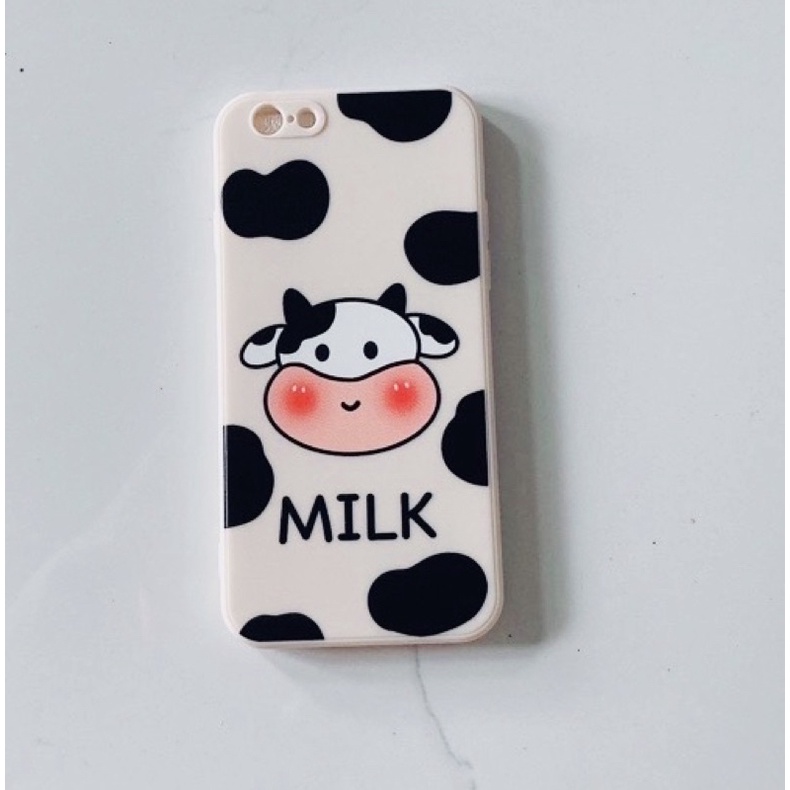 Ốp lưng bò sữa cute đáng yêu cho iP 6/6s/6plus/6splus/7plus/8plus/ip X/xs/xsmax/11promax/12promax