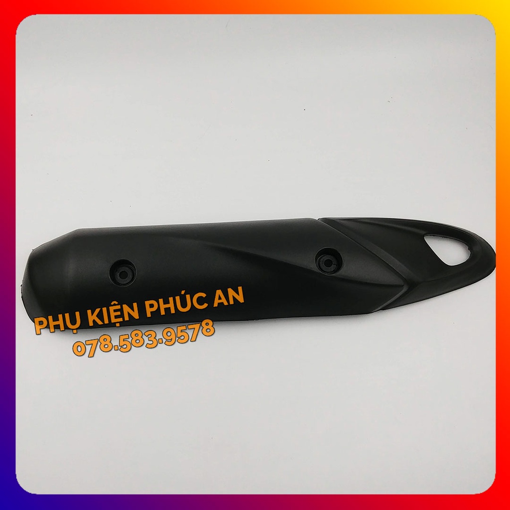 Ốp che ống pô xe Vision đời đầu mới-pát bô cách nhiệt xả năm 2011 2012 2013 2014 2015 2016 2017 2018 2019 2020 2021 2022
