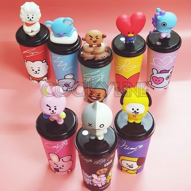 [ Hàng có sẵn ] LY CGV BT21 bản Limited có chữ kí BT21