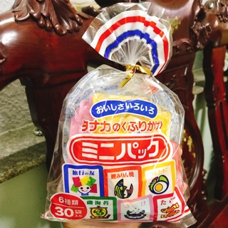 GIA VỊ RẮC CƠM,CHÁO NHẬT BẢN (TÚI 30 GÓI NHỎ)