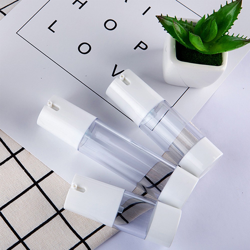 (Hàng Mới Về) Chai Rỗng Dung Tích 15ml 30ml 50ml Dùng Đựng Mỹ Phẩm Khi Đi Du Lịch