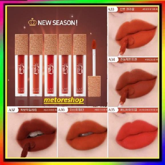 {FREESHIP-HÀNG AUTH} Son Black Rouge Ver 7 ⚡️𝐌𝐢𝐞̂̃𝐧 𝐏𝐡𝐢́ 𝐒𝐡𝐢𝐩⚡️ Son Kem Siêu Lì