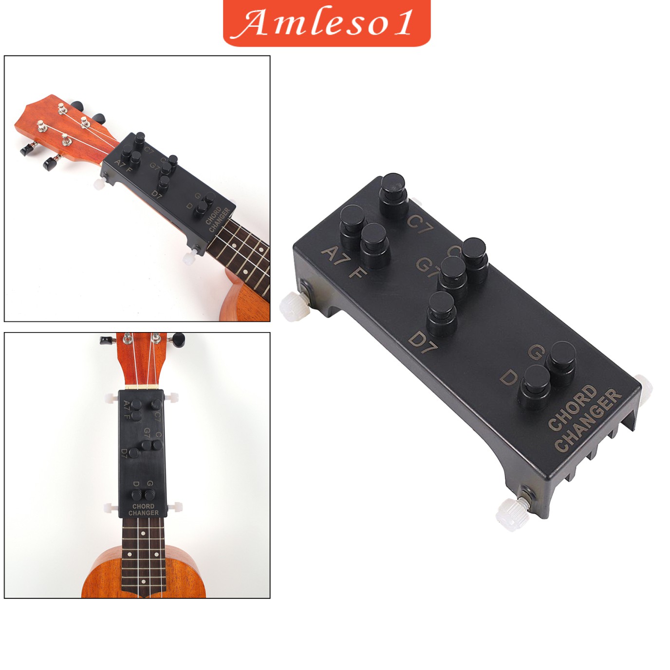 Bộ Đàn Ukulele 8 Dây Kèm Kẹp Dùng Để Học Tập Cho Bé Gái