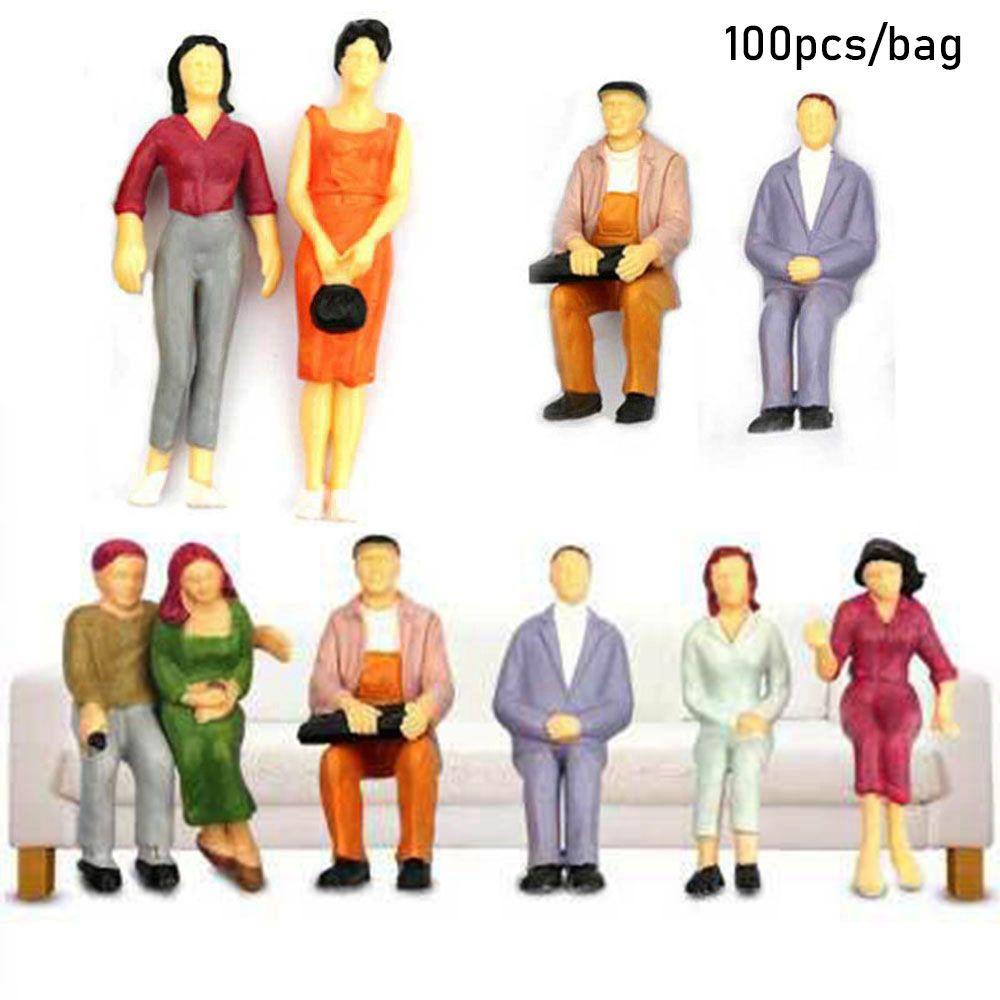 YOLA Set 100 Mô Hình Người Nhiều Màu Sắc Tỉ Lệ 1: 100 / 1: 150 / 1: 75 / 1: 50