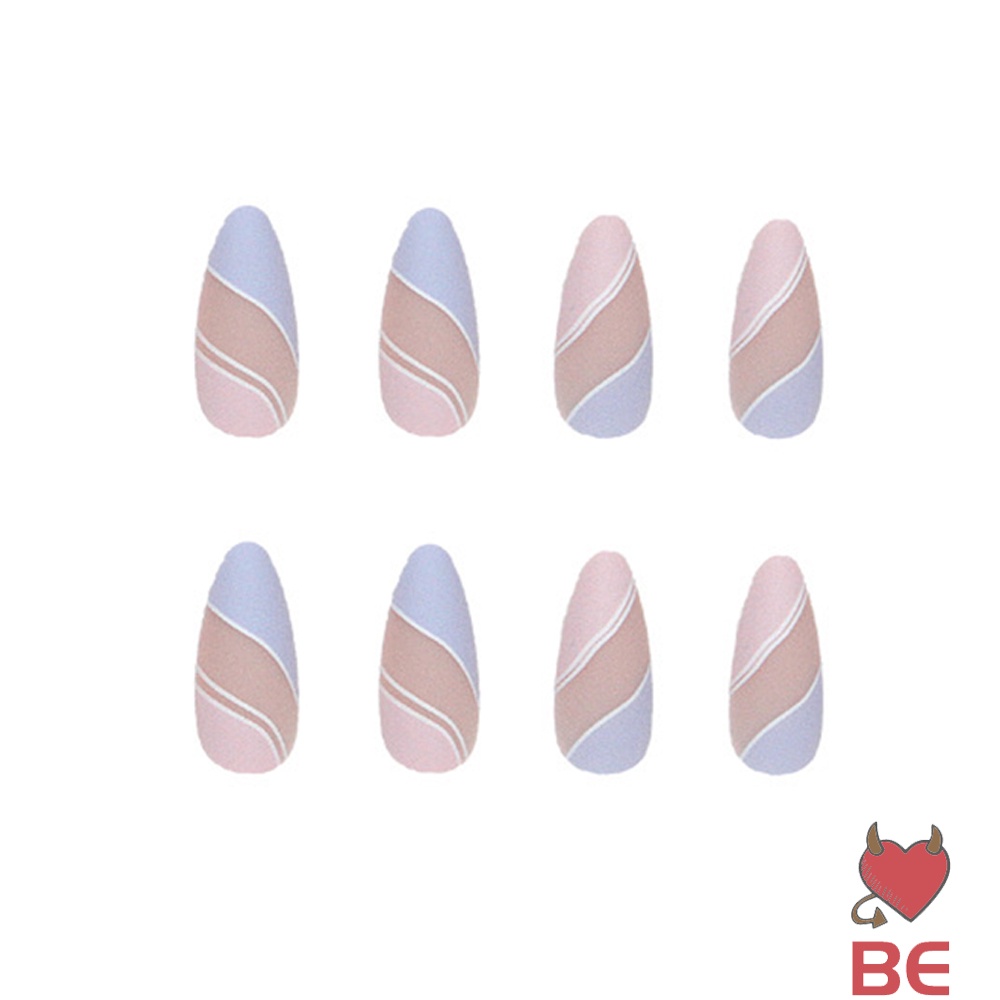 Set 24 móng tay giả YADORNOS tự trang trí cho salon