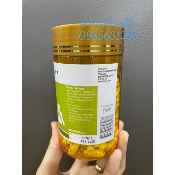 THẢI ĐỘC PHỔI LUNG DETOX