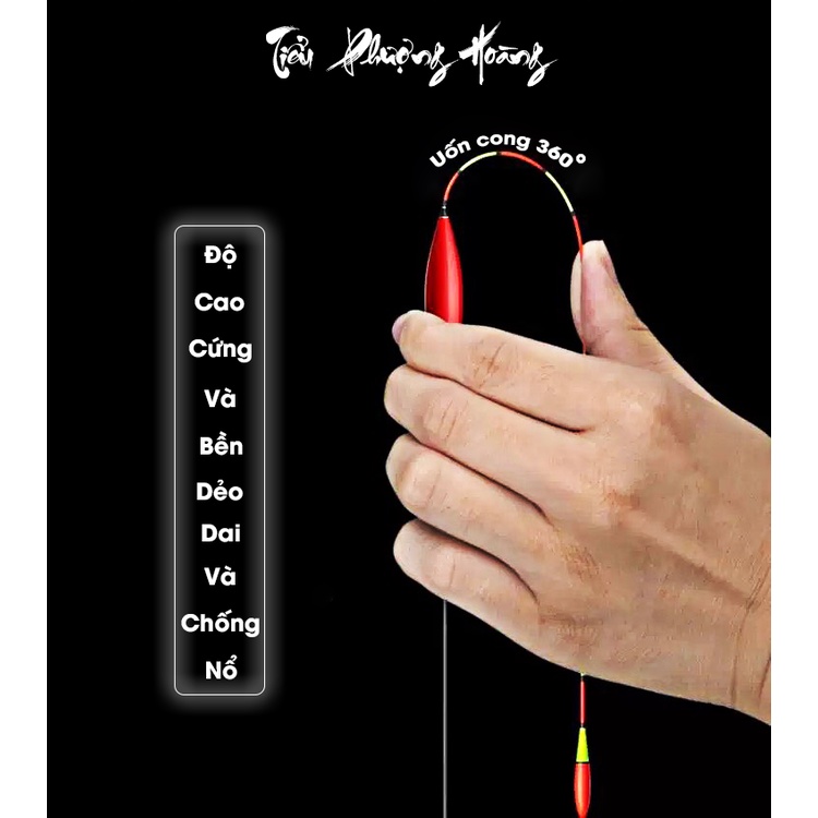 Phau câu đài tiểu phượng hoàng XIAOFENGXIAN mã phao YF,phao câu cá