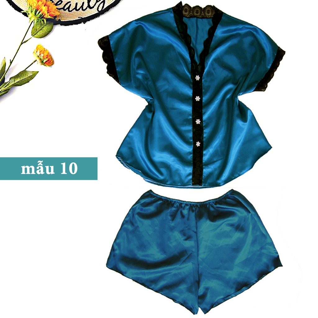 Đồ ngủ bigsize kiểu tay liền khoảng 70kg  - 90kg | BigBuy360 - bigbuy360.vn