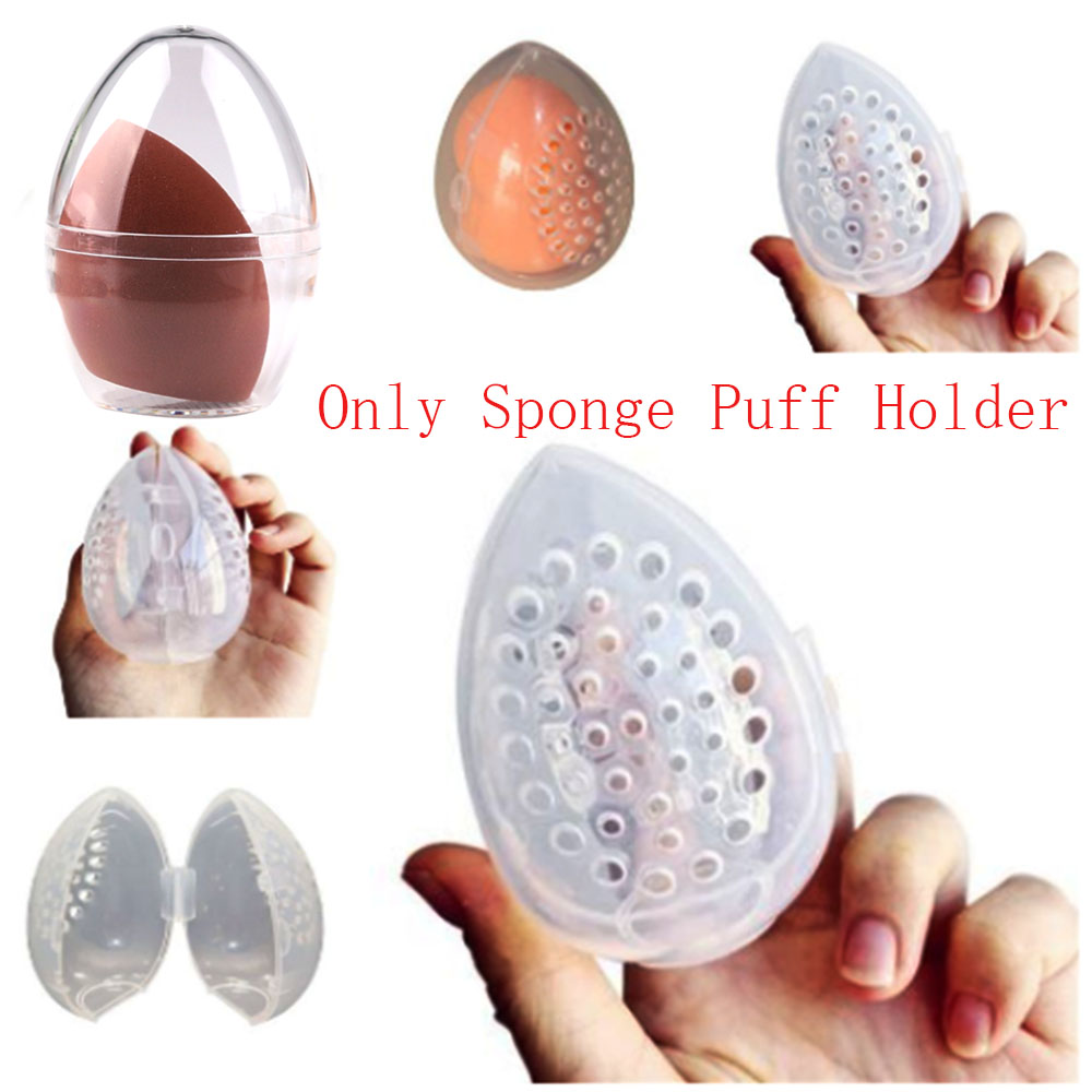 (Hàng Mới Về) Hộp Đựng Mút Trang Điểm Trong Suốt Chất Lượng Cao Tiện Dụng