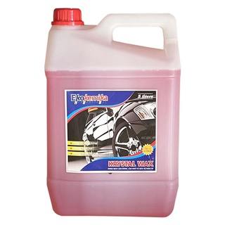 Can dung dịch phủ bóng sơn xe Krystal Wax Ekokemika 5 lít
