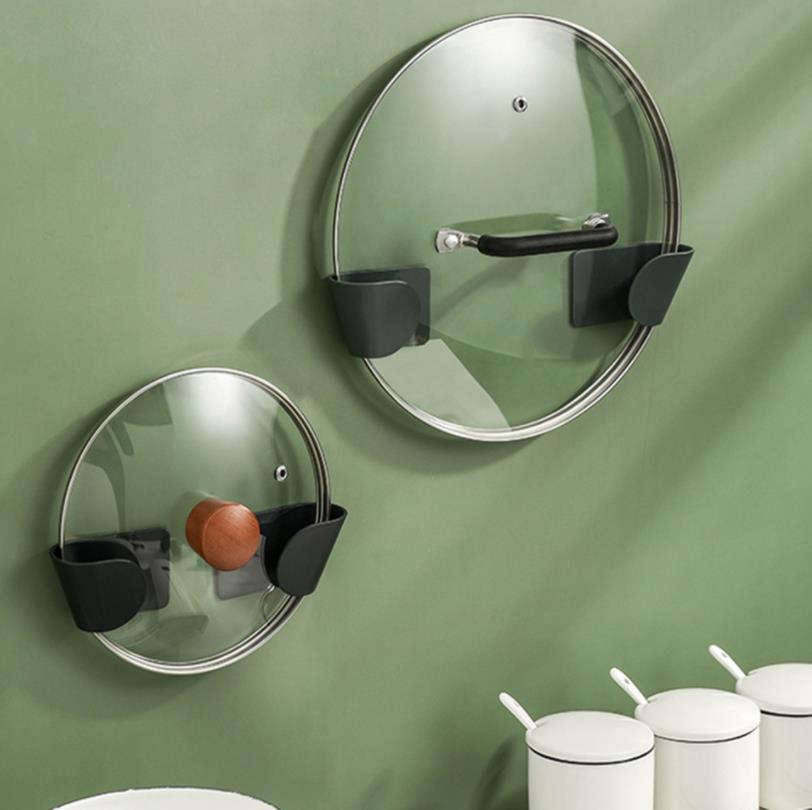 Giá Gắn Tường Giữ Cố Định Nắp Nồi Tiện Lợi