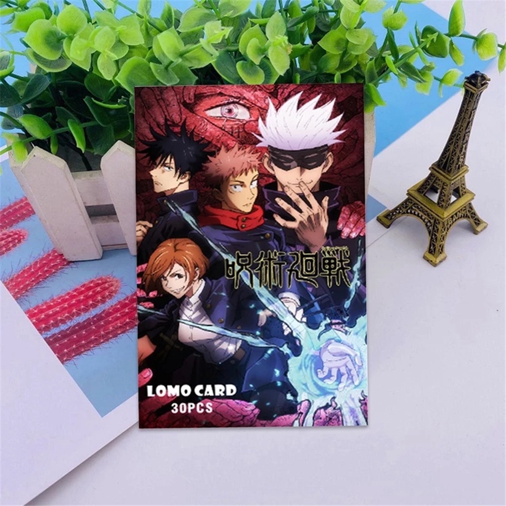 Bộ 30 Thẻ Hình Phim Anime Jujutsu Kaisen Dùng Làm Quà Tặng Sinh Nhật Cho Trẻ Em